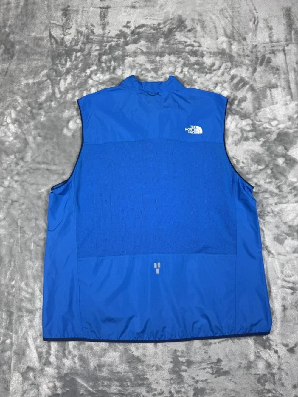 New The North Face Vest Mens 2XL Blue Higher Run Windwall Running NF0A8726T4S